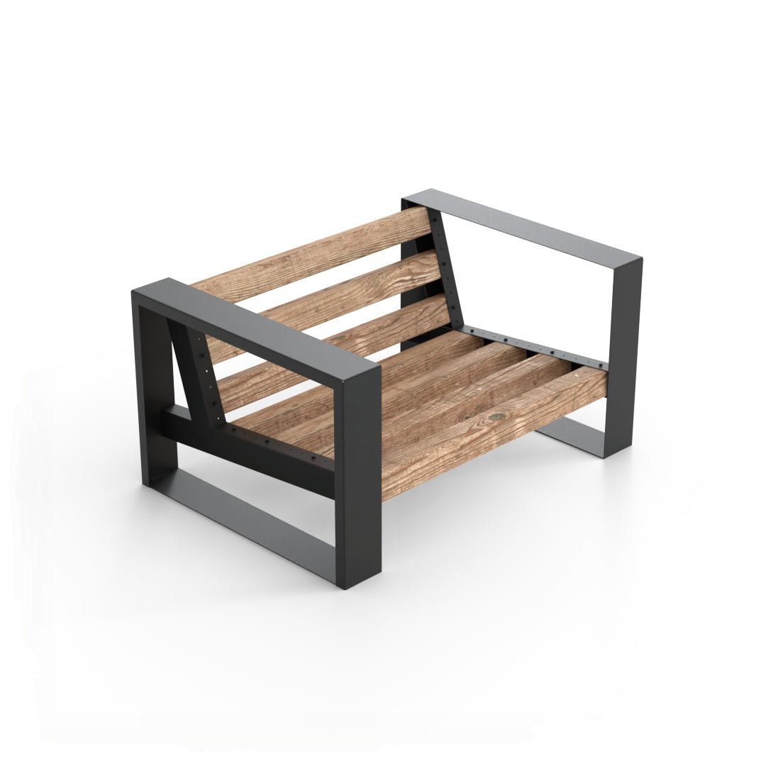 Modern Muskoka Chair Loveseat Kit