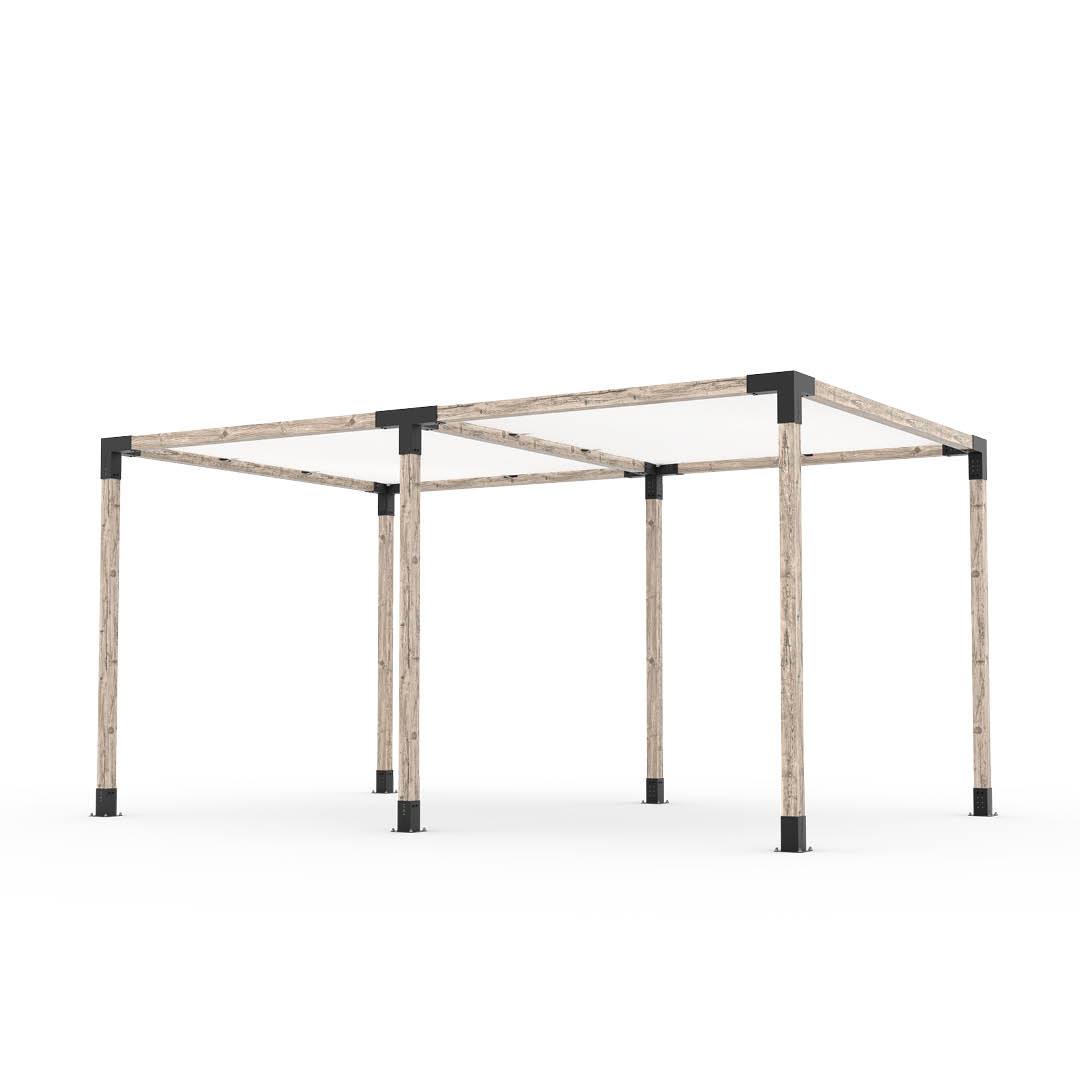 Toja Grid Double Pergola _10x16_white