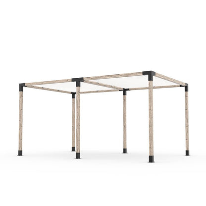 Toja Grid Double Pergola _10x16_white