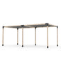 Toja Grid Double Pergola _10x20_graphite