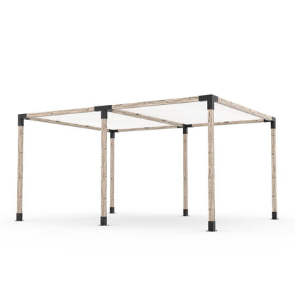 Toja Grid Double Pergola _12x16_white