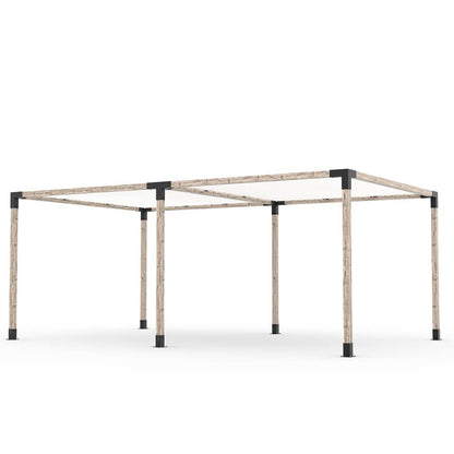 Toja Grid Double Pergola _12x20_white