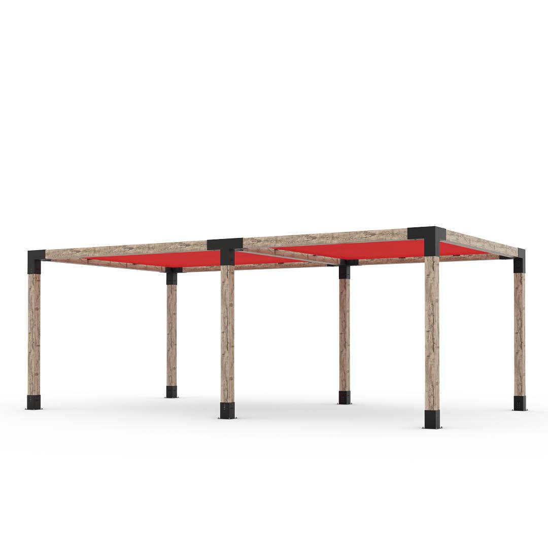 Toja Grid Double Pergola _12x22_crimson 
