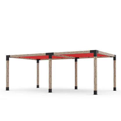 Toja Grid Double Pergola _12x22_crimson 