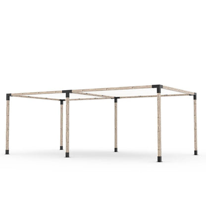 Toja Grid Double Pergola _12x22_white