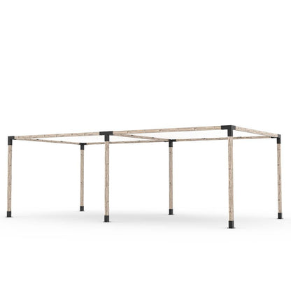 Toja Grid Double Pergola _12x24_white