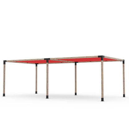 Toja Grid Double Pergola _12x24_crimson