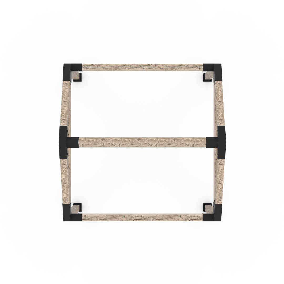 GRID 30 Single Pergola Kit for 6x6 Wood Posts