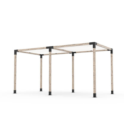 Toja Grid Double Pergola _8x16_white