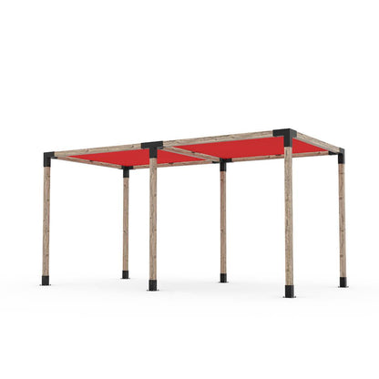Toja Grid Double Pergola _8x16_crimson