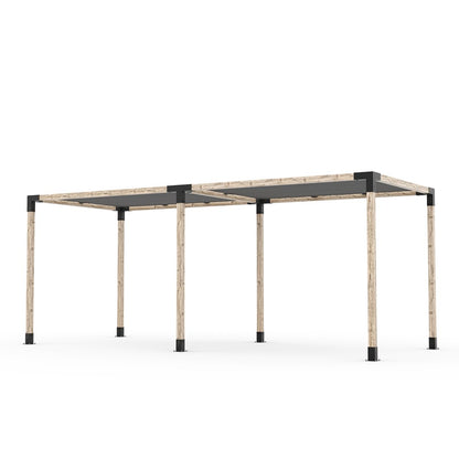 Toja Grid Double Pergola _8x20_graphite