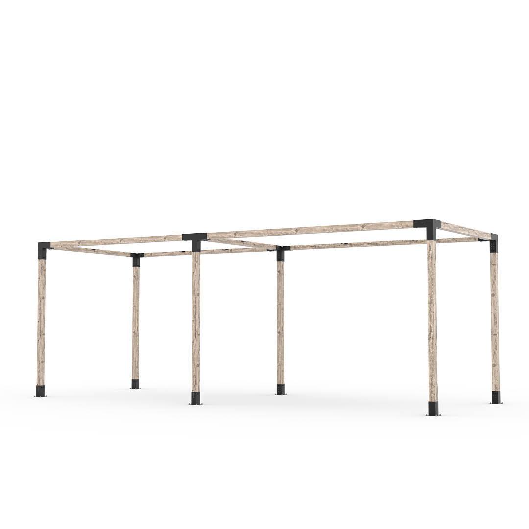 Toja Grid Double Pergola _8x22_white
