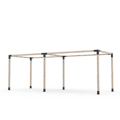 Toja Grid Double Pergola _8x22_white
