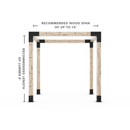 Any Size Pergola Kit for 6x6 Wood Posts
