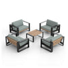 Modern Muskoka 5 Piece Chair Set