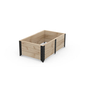 Triple High Raised Planter Kit with Supports