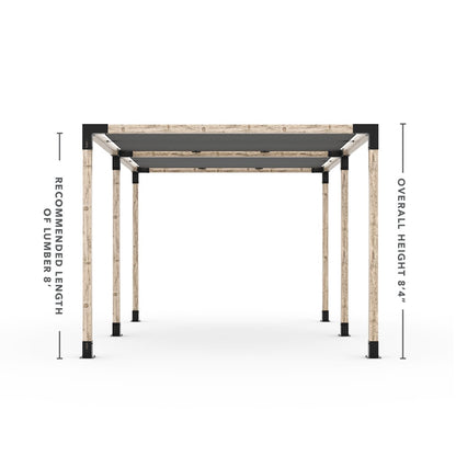Toja Grid Double Pergola _12x16_graphite _12x16_crimson _12x16_denim _12x16_white