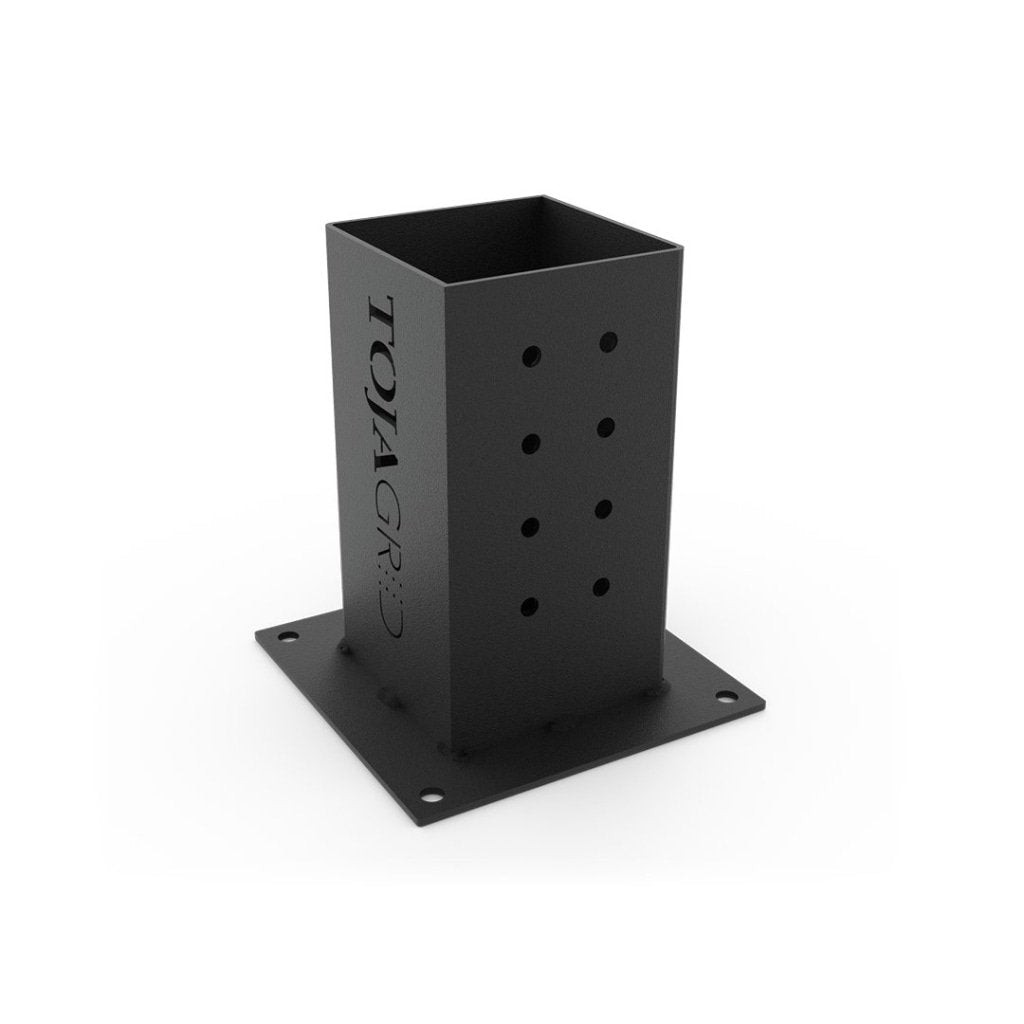 Solo Pergola Post Base And Wall Mount Bracket For 4X4 Wood Posts | 4 Pack Metal Part